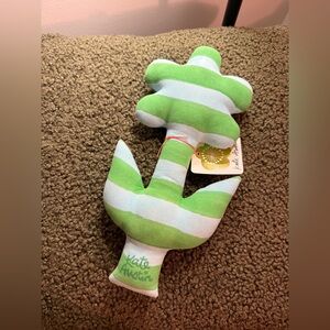 Kate Austin handmade bespoke crib plush- blue/green